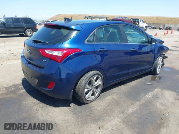 2013 Hyundai Elantra with VIN KMHD35LE5DU022227, listed as a IAAI auction lot 42262380 with Not provided miles and . Bid and sale history available at DreamBid. Image 4.