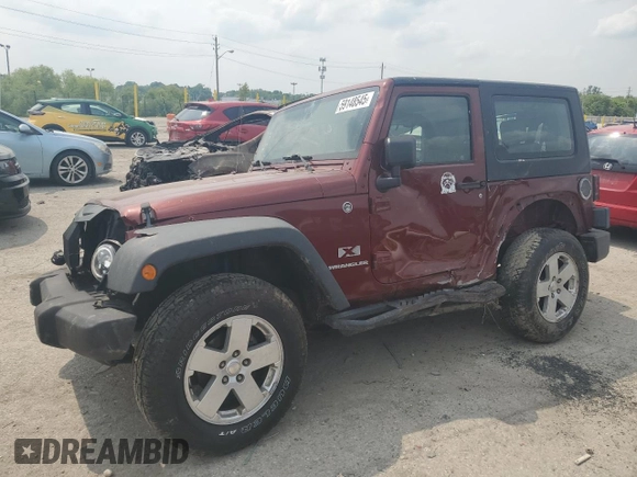 2009 Jeep Wrangler X с VIN 1J4FA24179L760213, выставлен на аукционе Copart как лот 59148545 с пробегом 129 303 миль миль и Списание • Salvage title. История ставок и продаж доступна на DreamBid. Изображение 1.