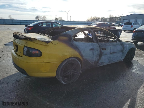 2005 Pontiac GTO with VIN 6G2VX12UX5L349106, listed as a Copart auction lot 86711584 with 0 mi miles and Salvage Title. Bid and sale history available at carsss.com. Image 3.