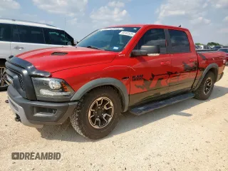 2016 Ram 1500 Rebel z VIN 1C6RR7YT5GS363811, wystawiony jako Copart lot #56161525 z przebiegiem 136 611 mil mil oraz Szkoda całkowita • Salvage title. Historia ofert i sprzedaży dostępna na DreamBid. Obrazek 1.