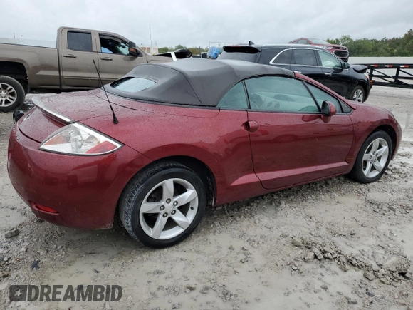 2007 Mitsubishi Eclipse GS with VIN 4A3AL25F47E066002, listed as a Copart auction lot 73137884 with 248,731 mi miles and Salvage Title. Bid and sale history available at carsss.com. Image 3.