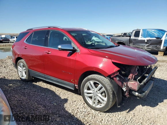 2019 Chevrolet Equinox Premier with VIN 3GNAXYEX4KL207685, listed as a Copart auction lot 47167565 with 99,823 mi miles and Salvage Title. Bid and sale history available at carsss.com. Image 4.