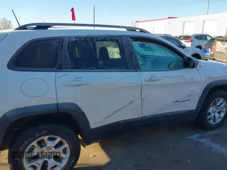 2019 Jeep Cherokee Trailhawk with VIN 1C4PJMBX8KD313712, listed as a IAAI auction lot 41448146 with 96,293 mi miles and . Bid and sale history available at DreamBid. Image 16.