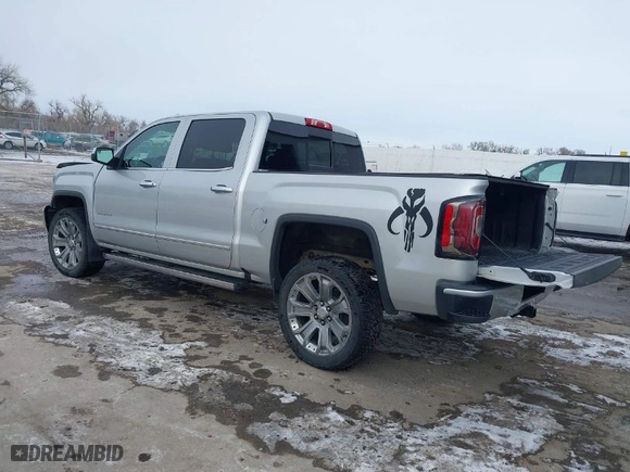 2018 GMC Sierra 1500 Denali with VIN 3GTU2PEJXJG472435, listed as a IAAI auction lot 41376821 with 63,177 mi miles. Bid and sale history available at carsss.com. Image 3.