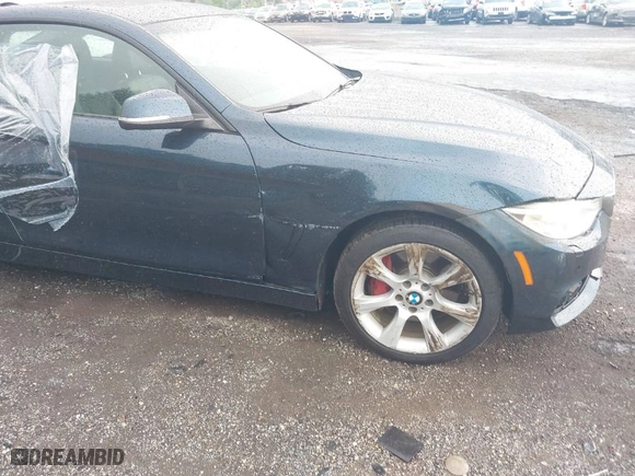2014 BMW 4 Series 435i xDrive with VIN WBA3R5C58EK188668, listed as a IAAI auction lot 39946954 with NaN miles. Bid and sale history available at carsss.com. Image 6.