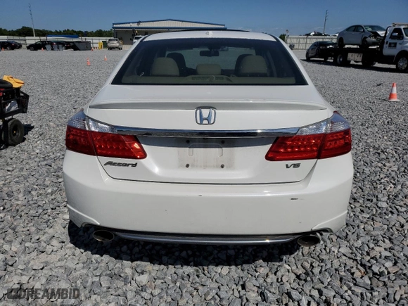 2014 Honda Accord Sedan EX-L with VIN 1HGCR3F89EA025208, listed as a Copart auction lot 52978245 with 115,373 mi miles and Salvage Title. Bid and sale history available at carsss.com. Image 6.