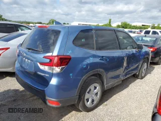 2023 Subaru Forester with VIN JF2SKAAC2PH459822, listed as a Copart auction lot 57629614 with 32,590 mi miles and Salvage title. Bid and sale history available at DreamBid. Image 3.