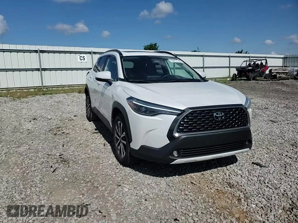 2023 Toyota Corolla Cross XLE with VIN 7MUDAAAG5PV068355, listed as a Copart auction lot 58121795 with 25,667 mi miles and Salvage title. Bid and sale history available at DreamBid. Image 14.
