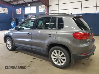 2015 Volkswagen Tiguan SE z VIN WVGBV7AX8FW574023, wystawiony jako Copart lot #50027465 z przebiegiem 101 145 mil mil oraz Czysty tytuł • Clean title. Historia ofert i sprzedaży dostępna na DreamBid. Obrazek 2.