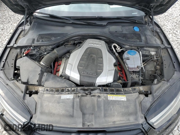 2018 Audi A7 Prestige with VIN WAU23AFC4JN090858, listed as a Copart auction lot 56653384 with 84,583 mi miles and Salvage Title. Bid and sale history available at carsss.com. Image 11.