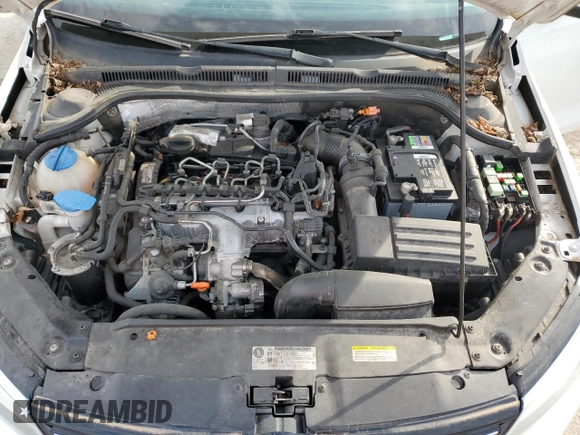 2013 Volkswagen Jetta TDI w/Premium/Nav with VIN 3VWLL7AJ4DM242682, listed as a Copart auction lot 53879635 with 123,945 mi miles and Salvage title. Bid and sale history available at DreamBid. Image 11.