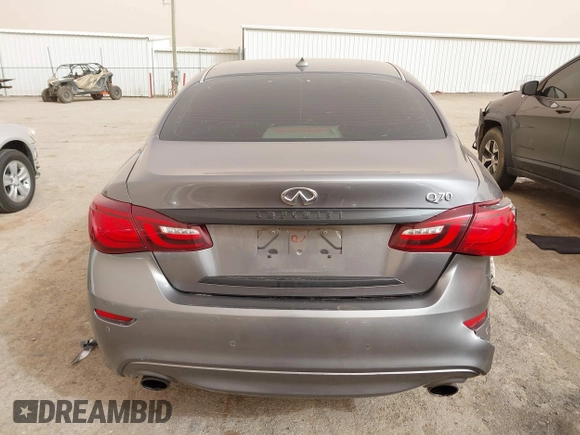 2015 Infiniti M35h Hybrid with VIN JN1EY1AP2FM510029, listed as a IAAI auction lot 41795913 with 152,475 mi miles. Bid and sale history available at carsss.com. Image 16.