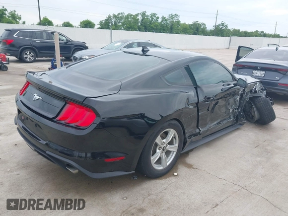 2020 Ford Mustang EcoBoost with VIN 1FA6P8THXL5158364, listed as a IAAI auction lot 42398017 with 38,733 mi miles and . Bid and sale history available at DreamBid. Image 4.