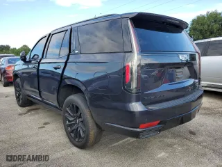 2023 Cadillac Escalade 4WD Sport with VIN 1GYS4FKL4PR268041, listed as a Copart auction lot 73875404 with 0 mi miles and Non Repairable. Bid and sale history available at carsss.com. Image 2.