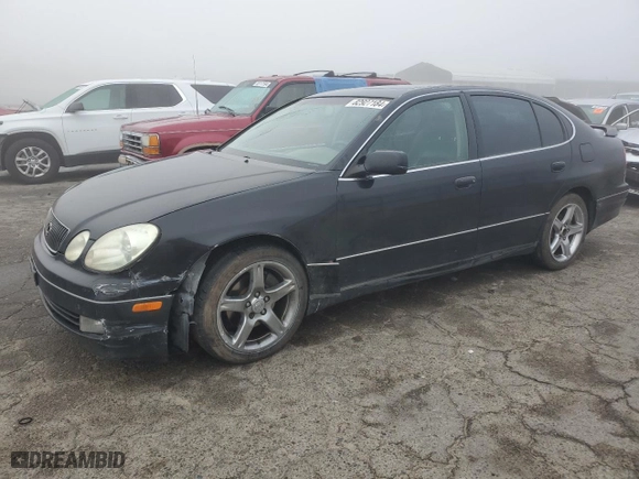 2002 Lexus GS 430 with VIN JT8BL69SX20010365, listed as a Copart auction lot 82927184 with 265,564 mi miles and Salvage Title. Bid and sale history available at carsss.com. Image 1.