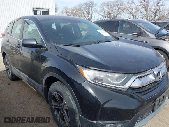2017 Honda CR-V LX with VIN 2HKRW6H34HH218982, listed as a IAAI auction lot 41792567 with 83,908 mi miles. Bid and sale history available at carsss.com. Image 1.