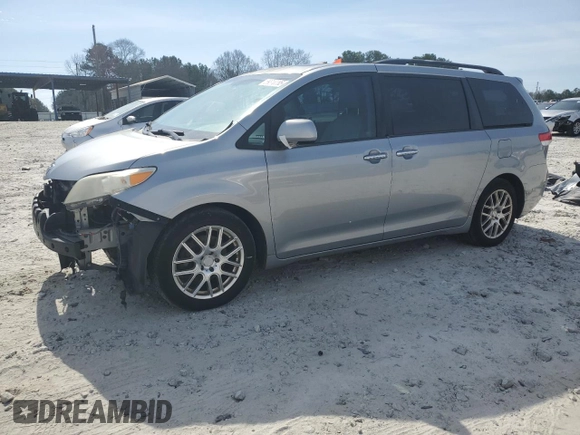 2011 Toyota Sienna XLE AAS with VIN 5TDYK3DC5BS151905, listed as a Copart auction lot 89310285 with 181,859 mi miles and Salvage Title. Bid and sale history available at carsss.com. Image 1.