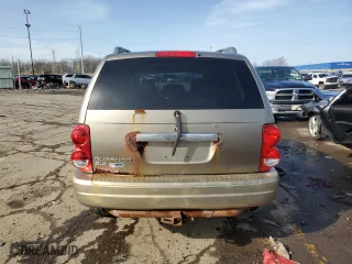 2006 Dodge Durango SLT with VIN 1D4HD48N06F187408, listed as a Copart auction lot 51671385 with 243,019 mi miles and Salvage Title. Bid and sale history available at carsss.com. Image 6.