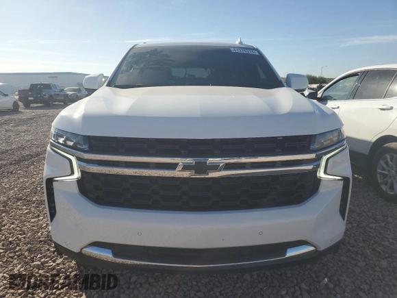 2023 Chevrolet Tahoe LS z VIN 1GNSCMKD7PR283453, wystawiony jako Copart lot #81376314 z przebiegiem 21 308 mil mil oraz Szkoda całkowita • Salvage title. Historia ofert i sprzedaży dostępna na DreamBid. Obrazek 5.