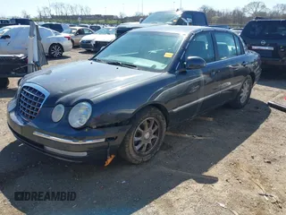 2006 Kia Amanti with VIN KNALD124965086201, listed as a IAAI auction lot 41843560 with 169,055 mi miles. Bid and sale history available at carsss.com. Image 2.