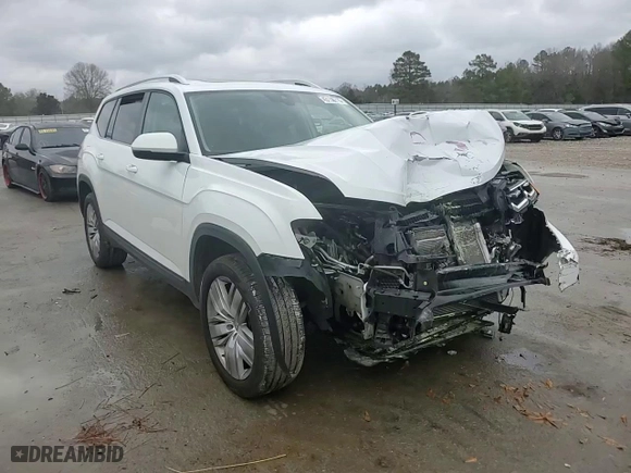2019 Volkswagen Atlas 3.6L V6 SE w/Technology with VIN 1V2WR2CA8KC604556, listed as a Copart auction lot 43156215 with 92,166 mi miles and Salvage Title. Bid and sale history available at carsss.com. Image 12.