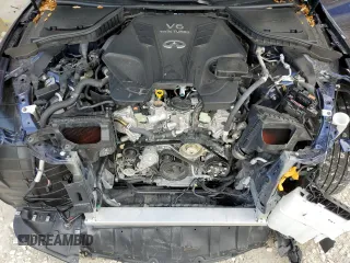 2021 Infiniti Q60 Luxe with VIN JN1EV7KK2MM410914, listed as a Copart auction lot 68138022 with 13,107 mi miles and . Bid and sale history available at carsss.com. Image 11.