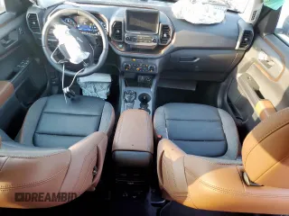2024 Ford Bronco Sport Outer Banks with VIN 3FMCR9C65RRF13387, listed as a Copart auction lot 57035705 with 5,488 mi miles and Salvage title. Bid and sale history available at DreamBid. Image 8.