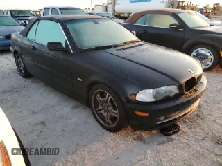2003 BMW 3 Series 330Ci with VIN WBABS53413JU98493, listed as a Copart auction lot 74194424 with 0 mi miles and Non Repairable. Bid and sale history available at carsss.com. Image 4.