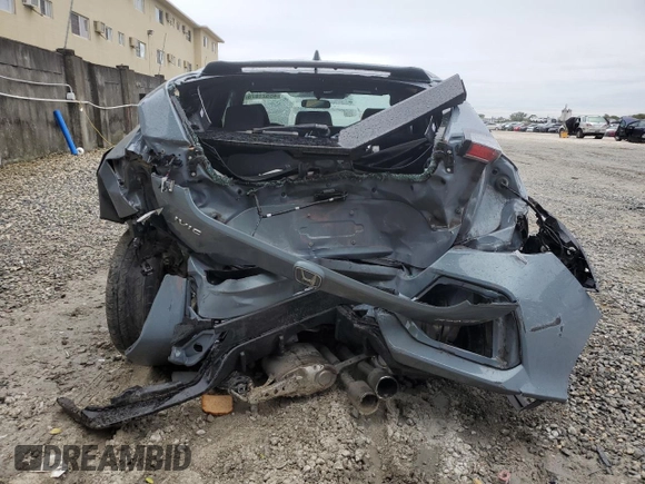 2021 Honda Civic Sport with VIN SHHFK7H45MU218803, listed as a Copart auction lot 46521875 with 79,949 mi miles and Non Repairable. Bid and sale history available at DreamBid. Image 6.