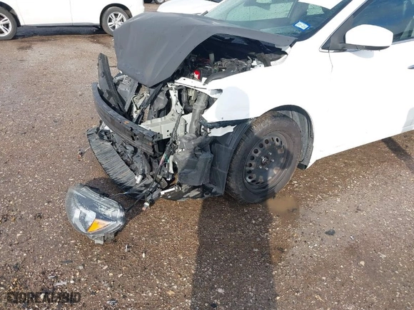 2019 Nissan Sentra S with VIN 3N1AB7AP2KY250628, listed as a IAAI auction lot 41441809 with 96,651 mi miles. Bid and sale history available at carsss.com. Image 6.