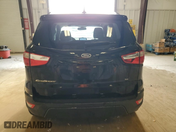 2021 Ford EcoSport SE with VIN MAJ3S2GE1MC444468, listed as a Copart auction lot 51691945 with 37,944 mi miles and Clean Title. Bid and sale history available at DreamBid. Image 6.