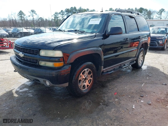 2004 Chevrolet Tahoe Z71 with VIN 1GNEK13Z14R152653, listed as a IAAI auction lot 41420535 with 255,933 mi miles. Bid and sale history available at carsss.com. Image 17.