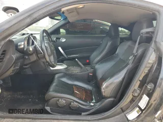 2007 Nissan 350Z with VIN JN1BZ34D97M504887, listed as a Copart auction lot 77140104 with 115,128 mi miles and Salvage Title. Bid and sale history available at DreamBid. Image 7.
