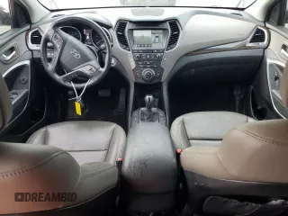 2017 Hyundai Santa Fe Ultimate with VIN 5XYZW4LA4HG488067, listed as a Copart auction lot 54984005 with 100,784 mi miles and Salvage title. Bid and sale history available at DreamBid. Image 8.