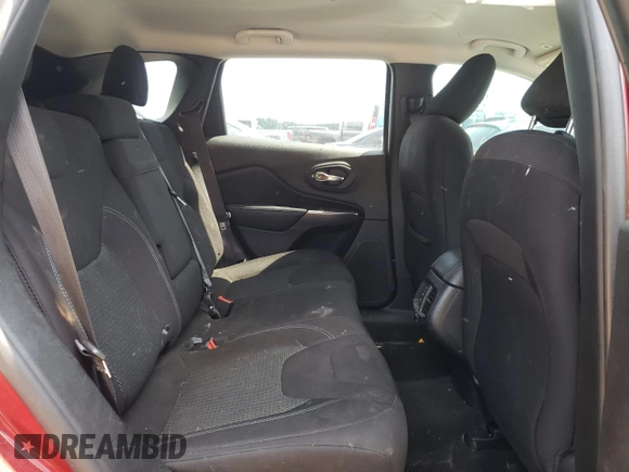 2019 Jeep Cherokee Latitude with VIN 1C4PJLCB2KD396146, listed as a Copart auction lot 56387665 with 134,142 mi miles and Clean title. Bid and sale history available at DreamBid. Image 11.
