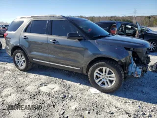 2018 Ford Explorer XLT with VIN 1FM5K8DH2JGB62263, listed as a Copart auction lot 45477915 with 74,268 mi miles and Salvage Title. Bid and sale history available at carsss.com. Image 4.