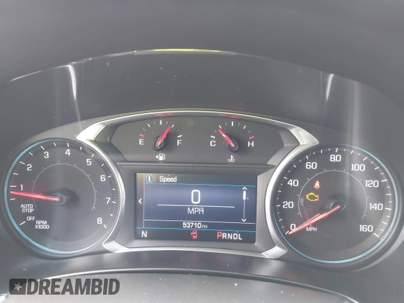 2019 Chevrolet Equinox LT z VIN 3GNAXKEVXKS586516, wystawiony jako IAAI lot #42323792 z przebiegiem 53 710 mil mil oraz . Historia ofert i sprzedaży dostępna na DreamBid. Obrazek 7.