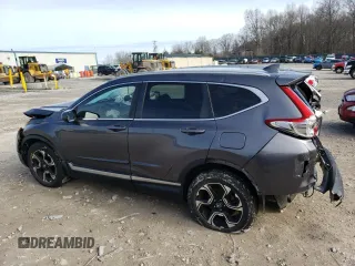 2018 Honda CR-V Touring with VIN 2HKRW2H96JH600191, listed as a Copart auction lot 45197615 with 129,031 mi miles and Salvage Title. Bid and sale history available at carsss.com. Image 2.