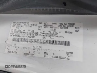 2015 Ford Transit Cargo с VIN 1FTNR2CM6FKA78480, выставлен на аукционе IAAI как лот 42516077 с пробегом 165 424 миль миль и . История ставок и продаж доступна на DreamBid. Изображение 9.