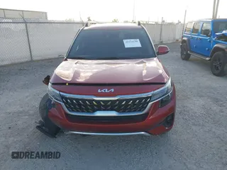 2023 Kia Seltos Nightfall with VIN KNDEUCA25P7347465, listed as a IAAI auction lot 41134190 with 31,708 mi miles. Bid and sale history available at carsss.com. Image 13.