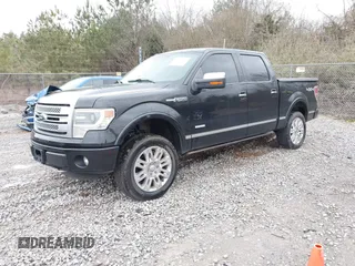 2013 Ford F-150 XL with VIN 1FTFW1ET5DFA49957, listed as a IAAI auction lot 41734397 with 265,121 mi miles. Bid and sale history available at carsss.com. Image 2.