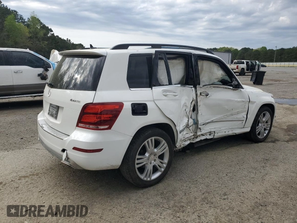 2015 Mercedes-Benz GLK GLK 350 with VIN WDCGG8JB2FG427344, listed as a Copart auction lot 50623945 with 117,351 mi miles and Salvage Title. Bid and sale history available at carsss.com. Image 3.