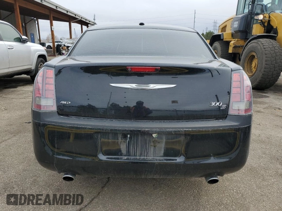 2014 Chrysler 300 with VIN 2C3CCAGG5EH375452, listed as a Copart auction lot 46312185 with 96,397 mi miles and Salvage Title. Bid and sale history available at carsss.com. Image 6.