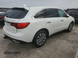 2015 Acura MDX Technology with VIN 5FRYD4H4XFB004541, listed as a Copart auction lot 74506124 with 106,304 mi miles and Salvage title. Bid and sale history available at DreamBid. Image 3.