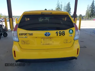 2016 Toyota Prius v Two with VIN JTDZN3EUXGJ055176, listed as a IAAI auction lot 42047651 with 282,741 mi miles. Bid and sale history available at carsss.com. Image 16.