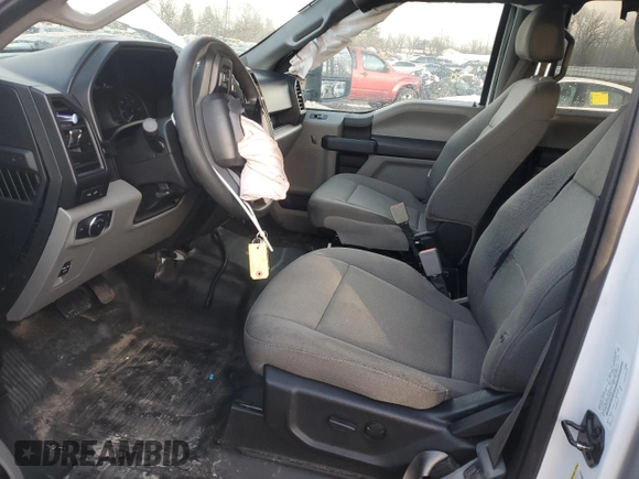 2020 Ford F-150 with VIN 1FTEW1P41LKF21496, listed as a Copart auction lot 81528664 with Not provided miles and Salvage title. Bid and sale history available at DreamBid. Image 7.