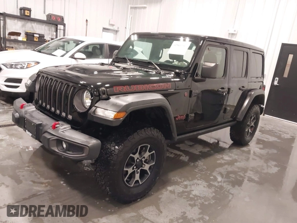 2019 Jeep Wrangler Unlimited Rubicon z VIN 1C4HJXFN7KW561193, wystawiony jako IAAI lot #41500907 z przebiegiem 18 697 mil mil oraz . Historia ofert i sprzedaży dostępna na DreamBid. Obrazek 18.