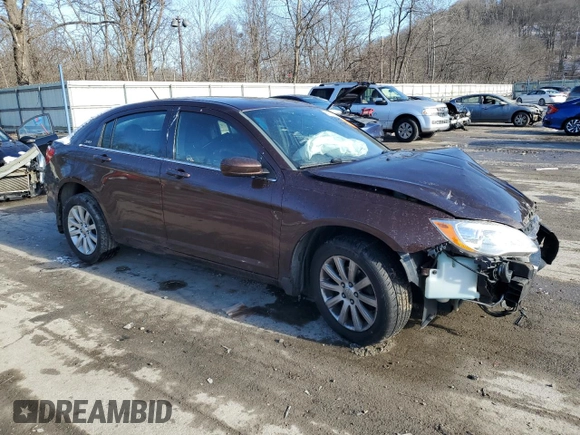 2012 Chrysler 200 Touring with VIN 1C3CCBBB9CN283623, listed as a Copart auction lot 79206564 with 126,295 mi miles and Salvage Title. Bid and sale history available at DreamBid. Image 4.