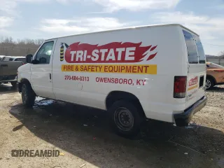 2008 Ford Econoline Cargo Commercial with VIN 1FTNE14W88DA08069, listed as a Copart auction lot 48592425 with 198,699 mi miles and Salvage title. Bid and sale history available at DreamBid. Image 2.