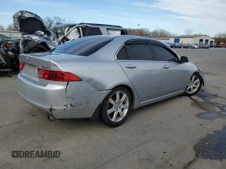 2004 Acura TSX w/Navigation with VIN JH4CL96914C045076, listed as a Copart auction lot 45740905 with 119,878 mi miles and Salvage Title. Bid and sale history available at carsss.com. Image 3.
